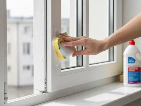 Jak usunąć klej z okna PCV? Skuteczne metody bez uszkodzeń
